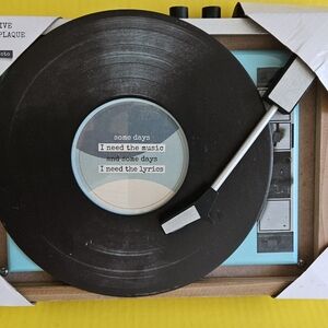 Retro Decorative Turntable Record Picture Frame